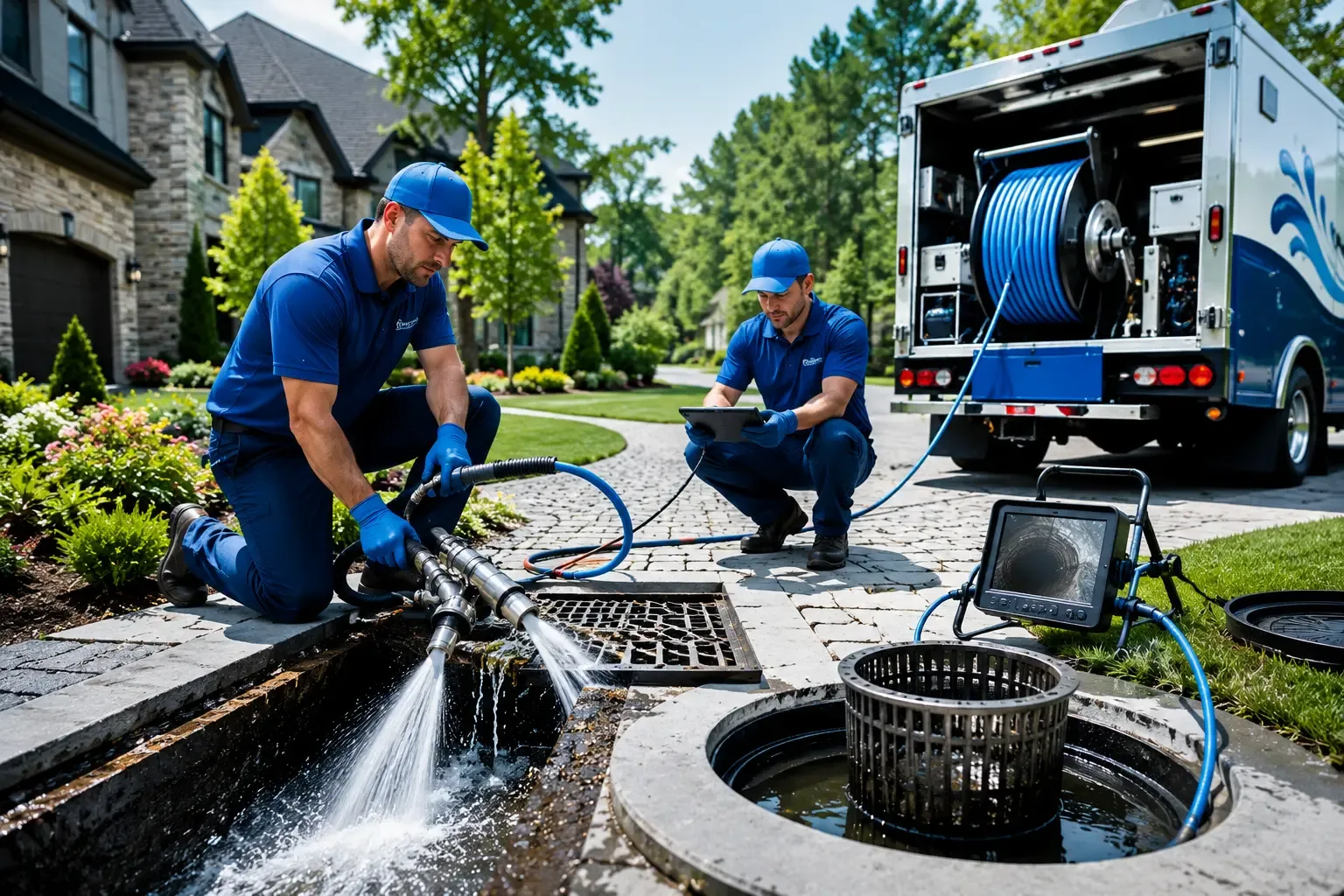 Local outdoor drain cleaning professionals in La Mirada, CA